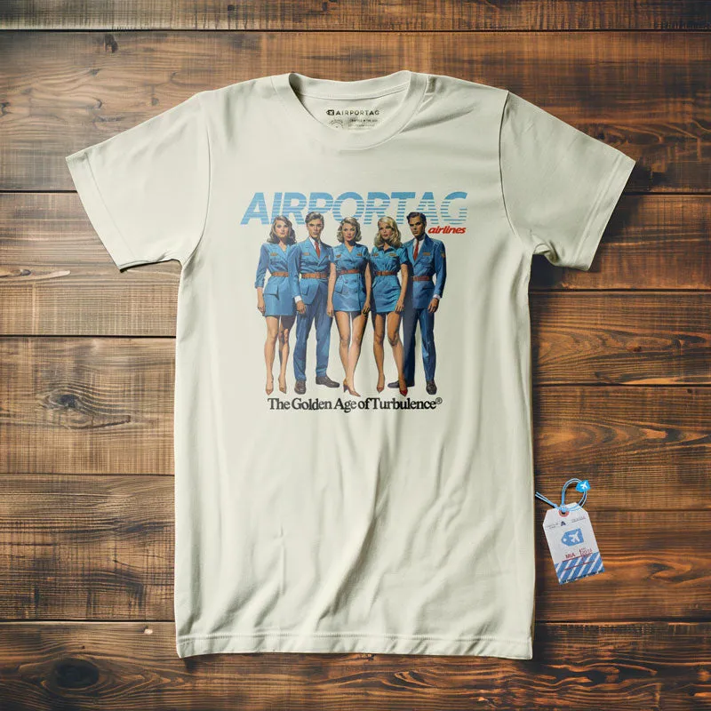 Airportag Airline Crew Turbulence - T-Shirt