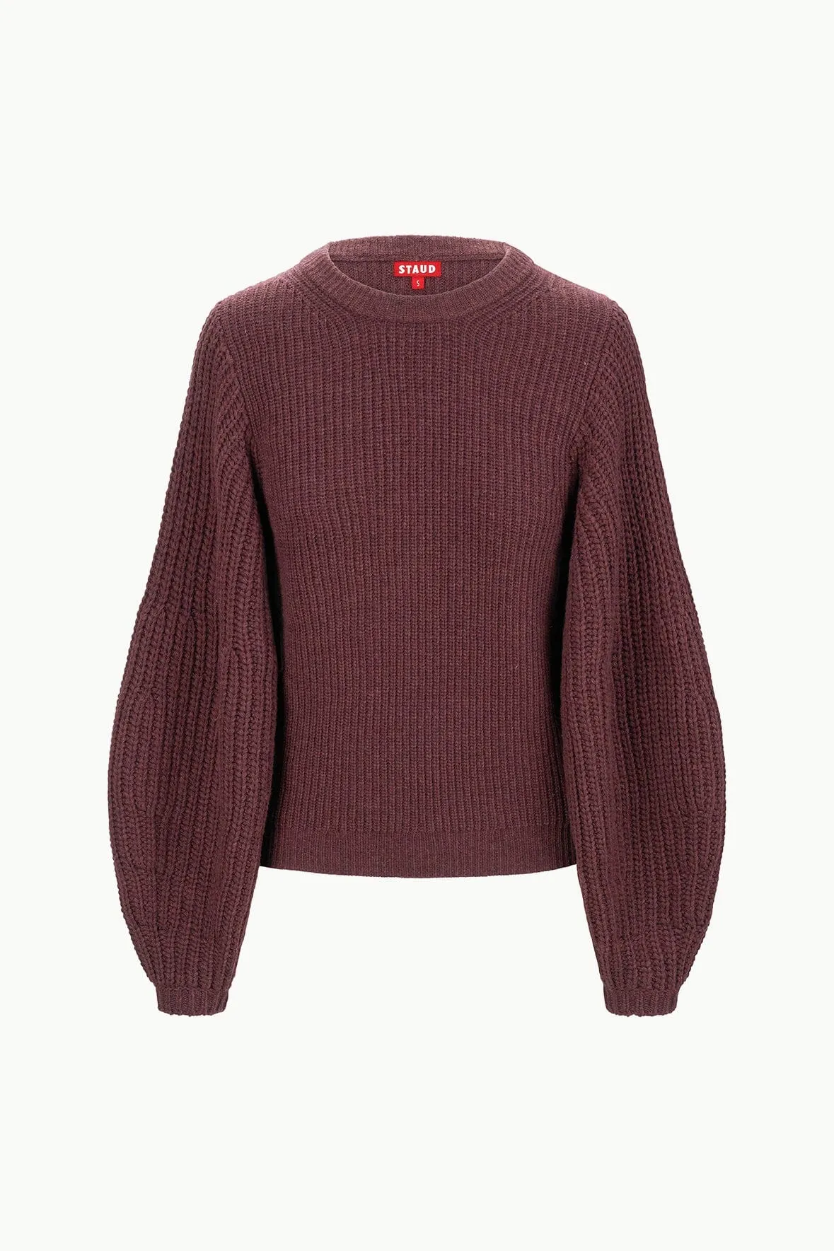 AURA SWEATER | MERLOT