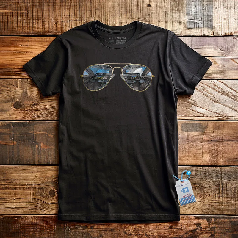 Aviator Sunglasses - T-Shirt