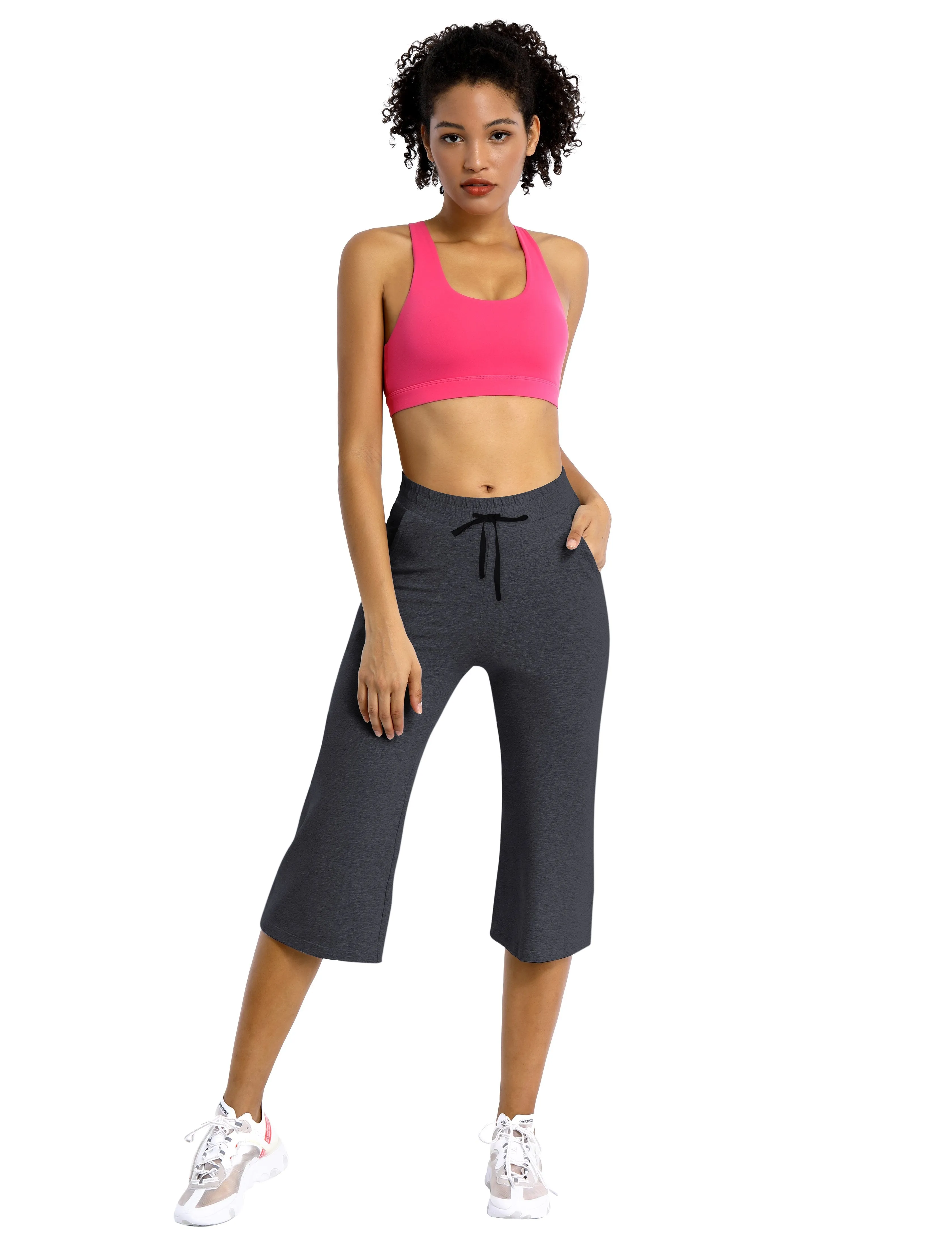 BUBBLELIME 90C/10S Pocket Lounge Adjustable Pants 19??inseam_Pilates