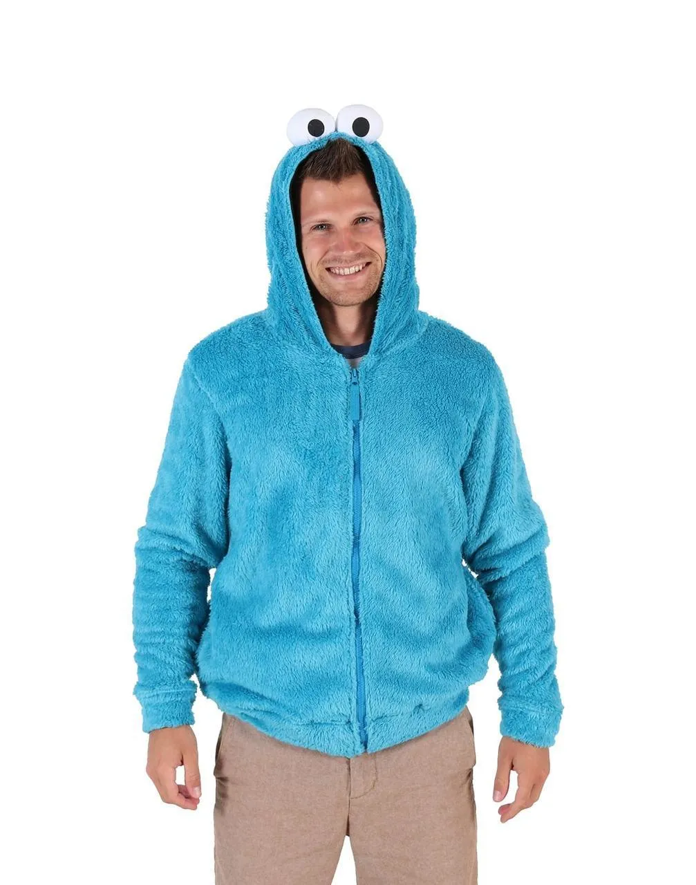 Cookie Monster Character Hoodie