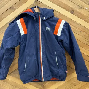 Helly Hansen - Winter Jacket - MSRP $160: Blue/Orange/White-children-8Y