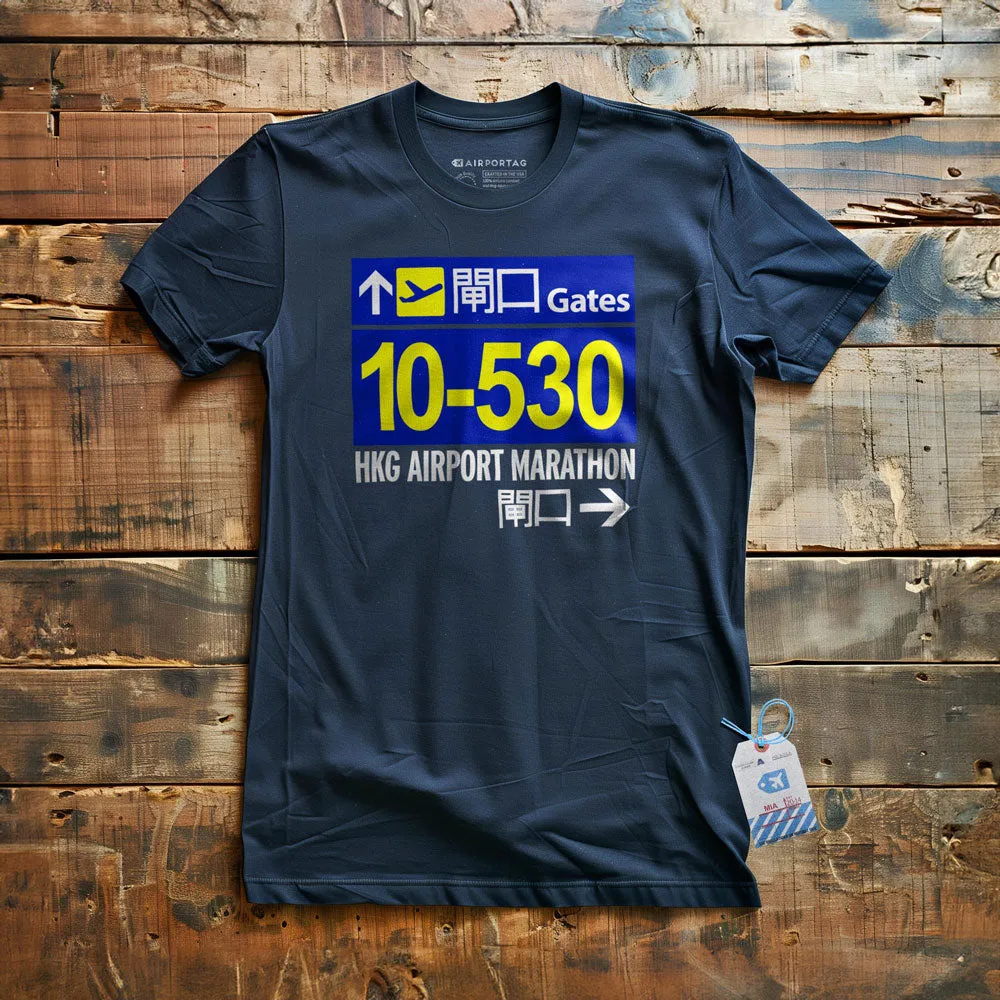 Hong Kong Airport Gates Marathon - T-shirt