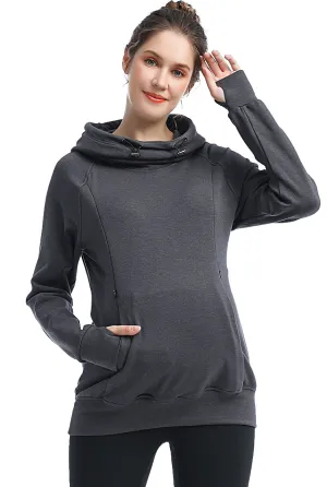 Kimi   Kai Maternity "Posie" Active Nursing Hoodie