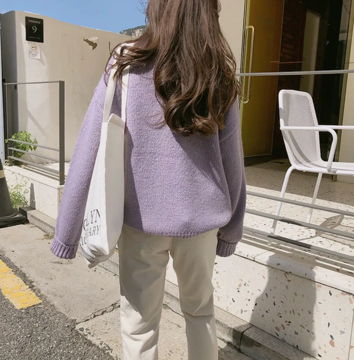 [Korean Style] 9 Color Loose Fit Dropped Shoulder Chunky Sweaters Pullover