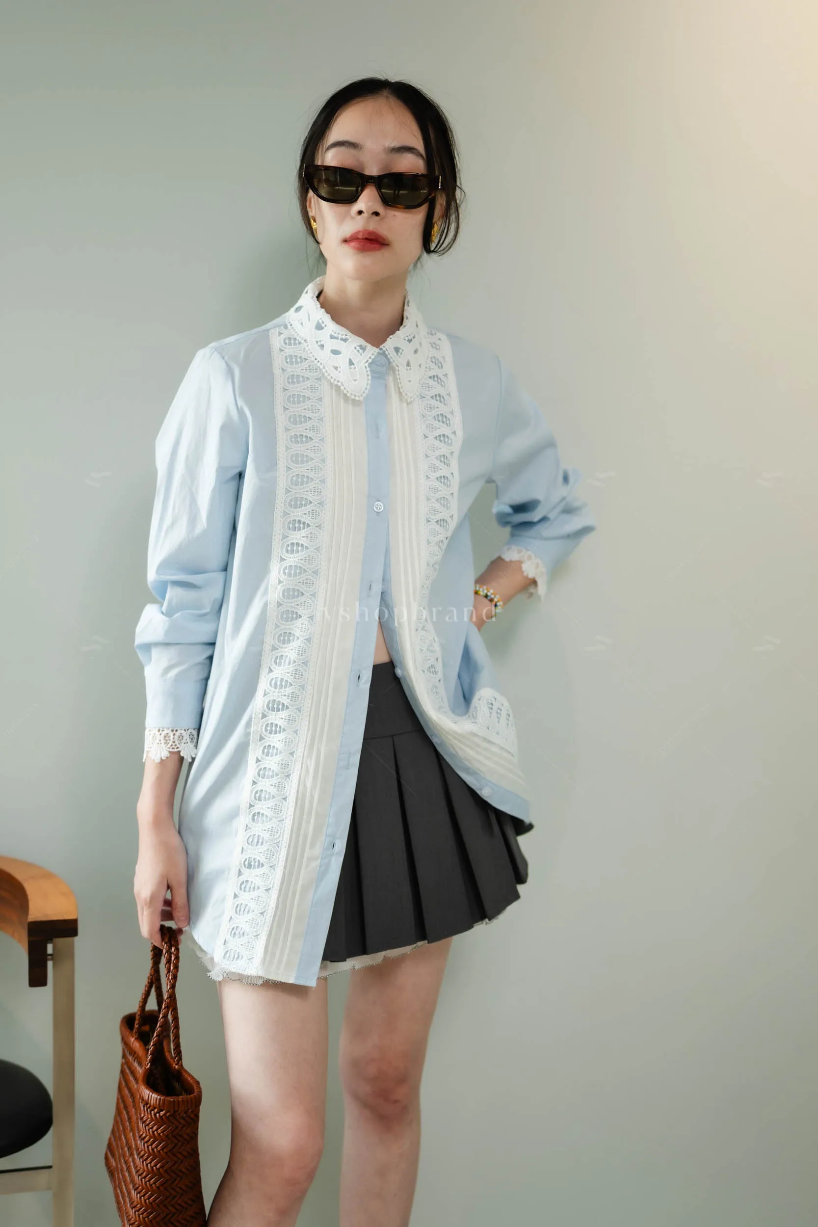 Lacey Love  Shirt BLUE