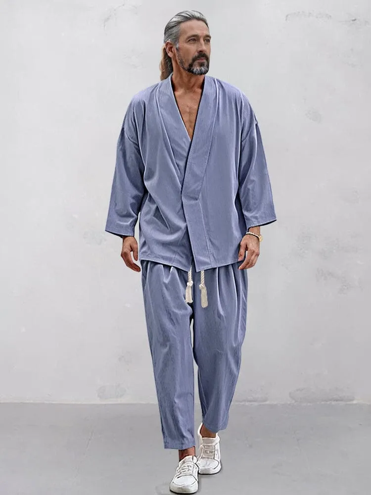 Leisure Soft Shirt Pants Set