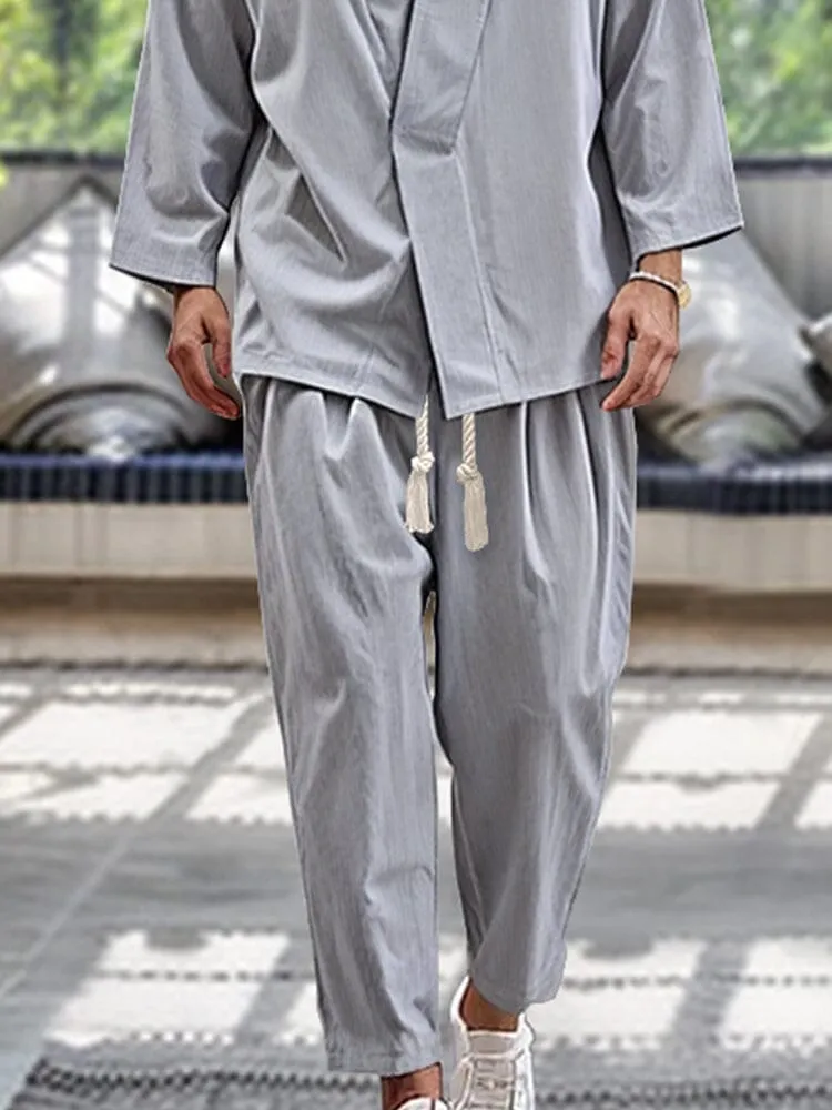 Leisure Soft Shirt Pants Set