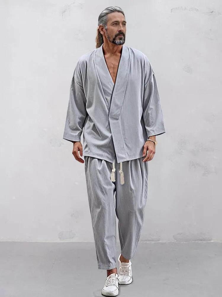 Leisure Soft Shirt Pants Set