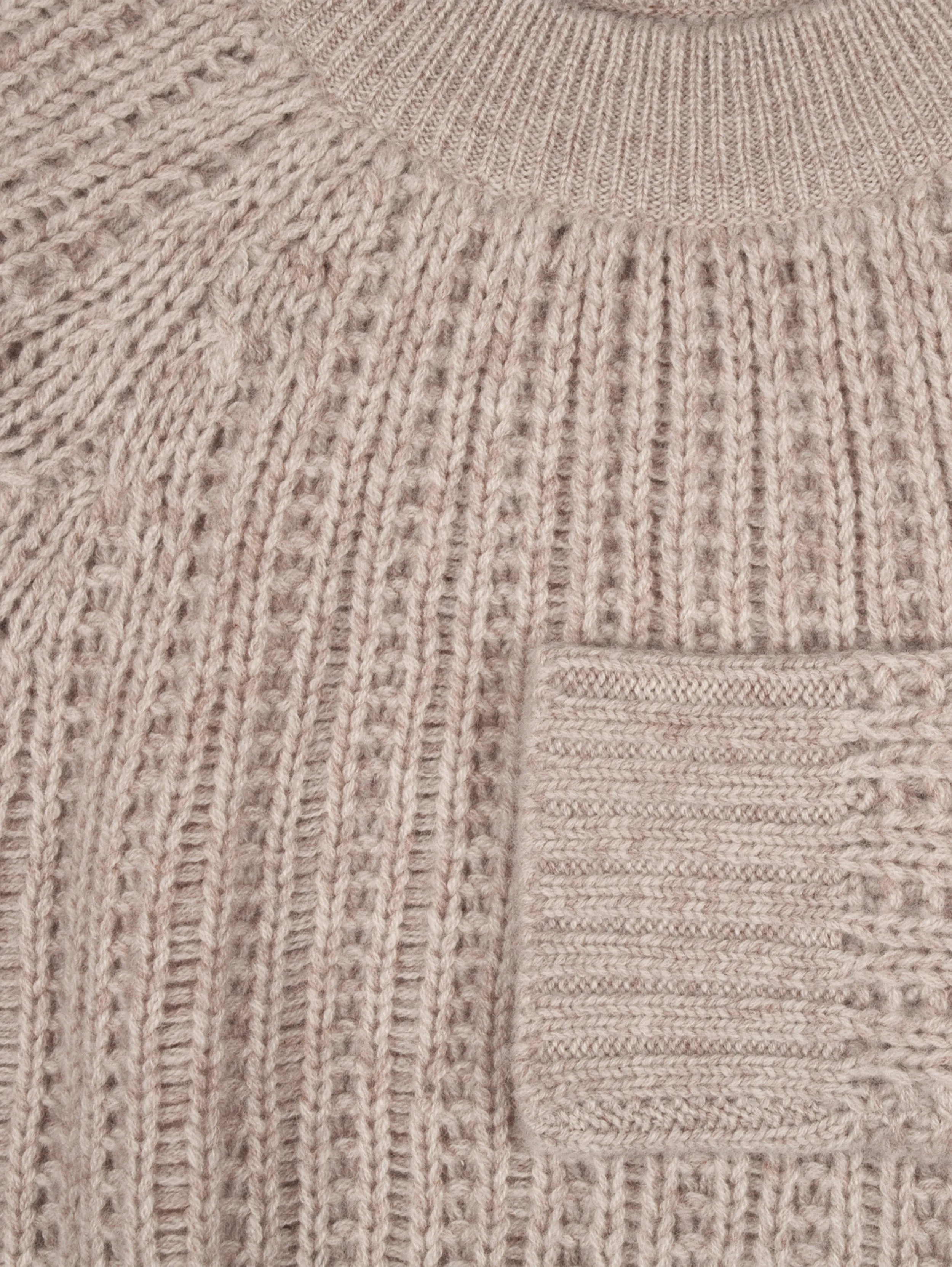 Lightweight Open Stitch Cashmere Sweater