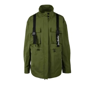 Love Moschino Green Polyester Jackets & Coat