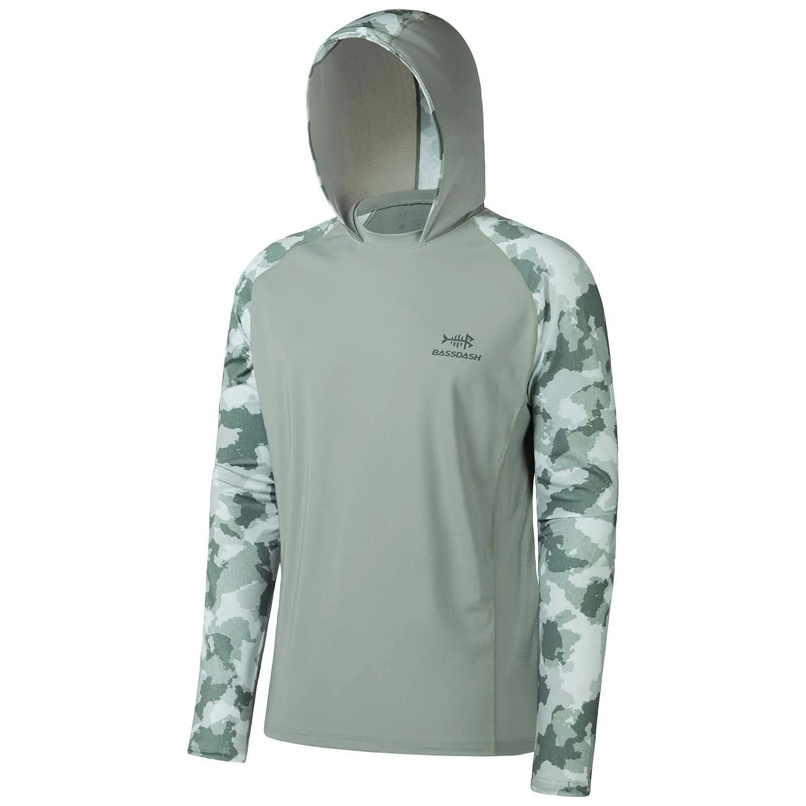 Men’s UPF 50  Long Sleeve Fishing Hoodie  FS17M