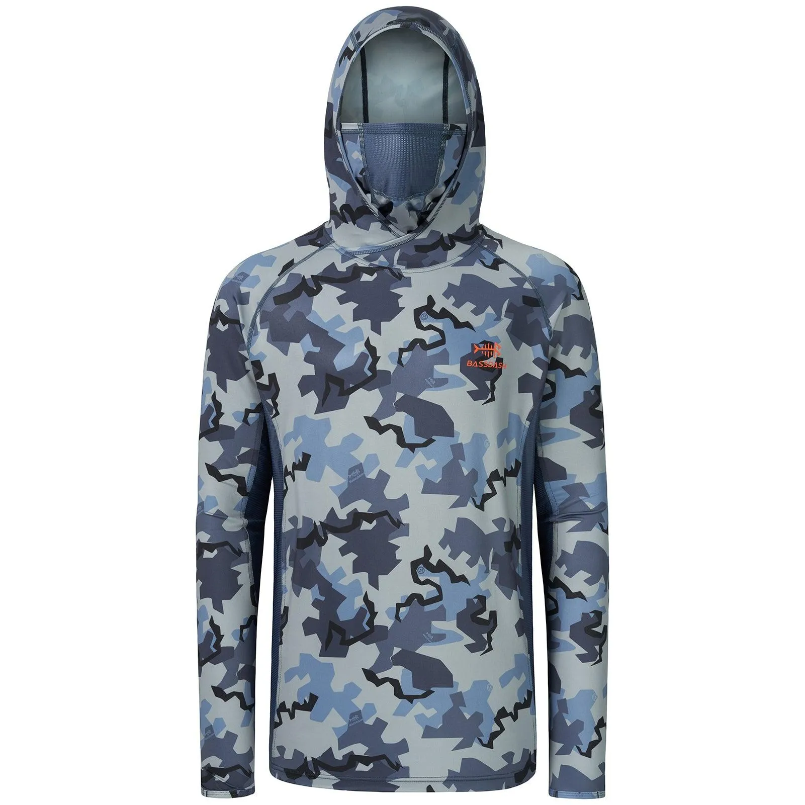 Men's UPF 50  Long Sleeve Hunting Hoodie with Mask FS06M