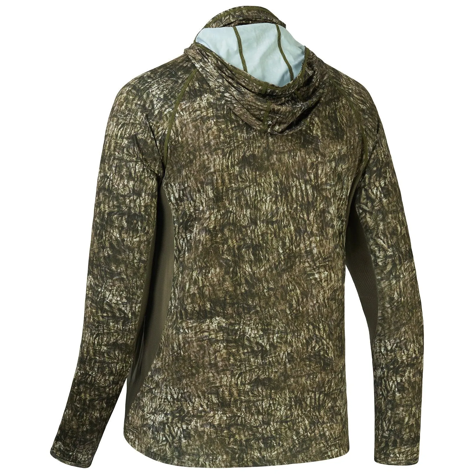 Men's UPF 50  Long Sleeve Hunting Hoodie with Mask FS06M