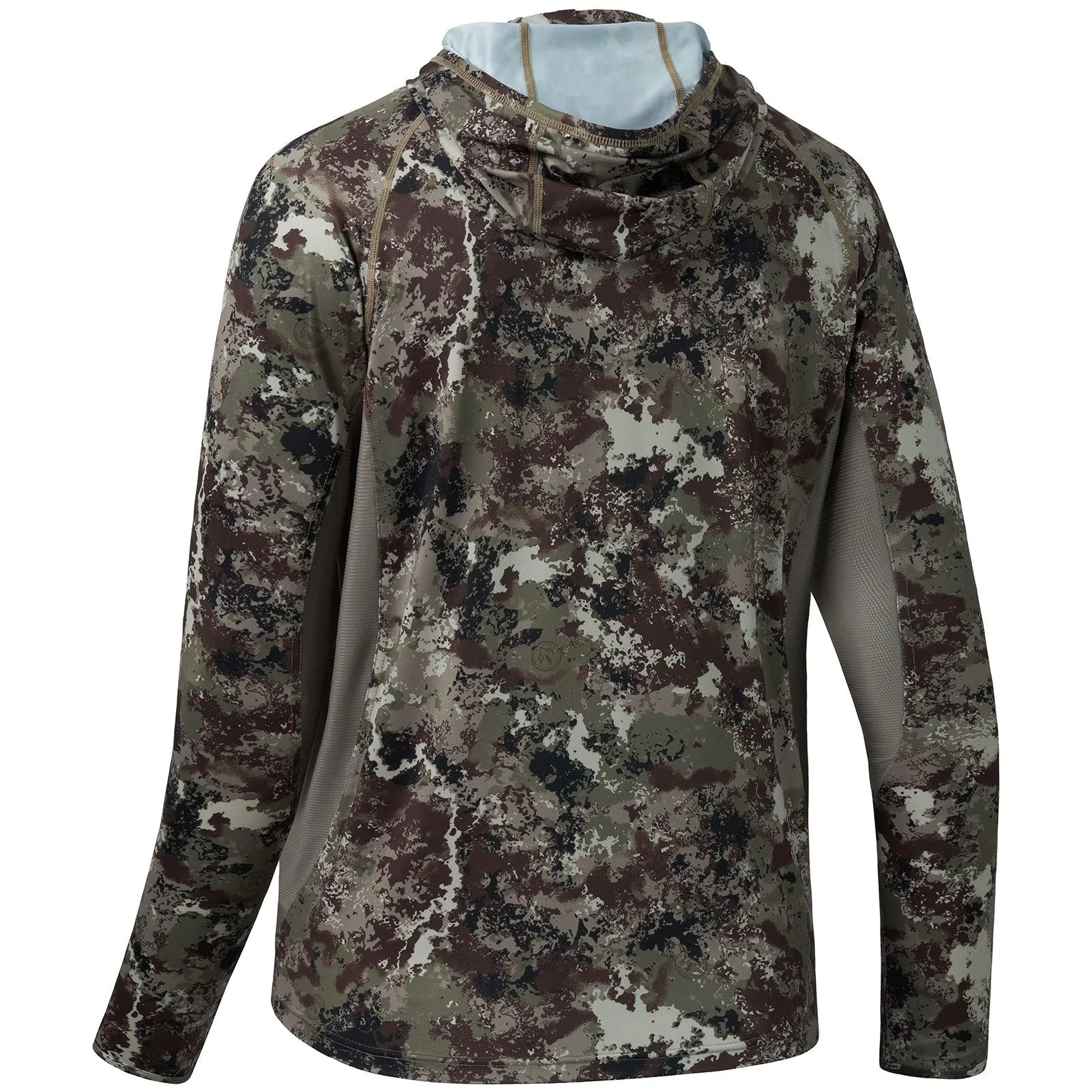 Men's UPF 50  Long Sleeve Hunting Hoodie with Mask FS06M