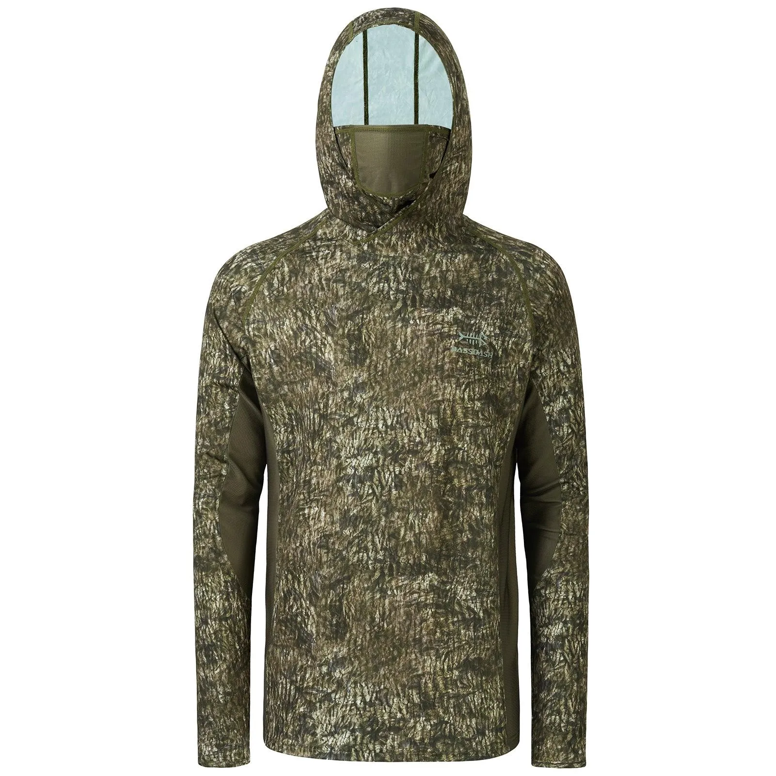 Men's UPF 50  Long Sleeve Hunting Hoodie with Mask FS06M