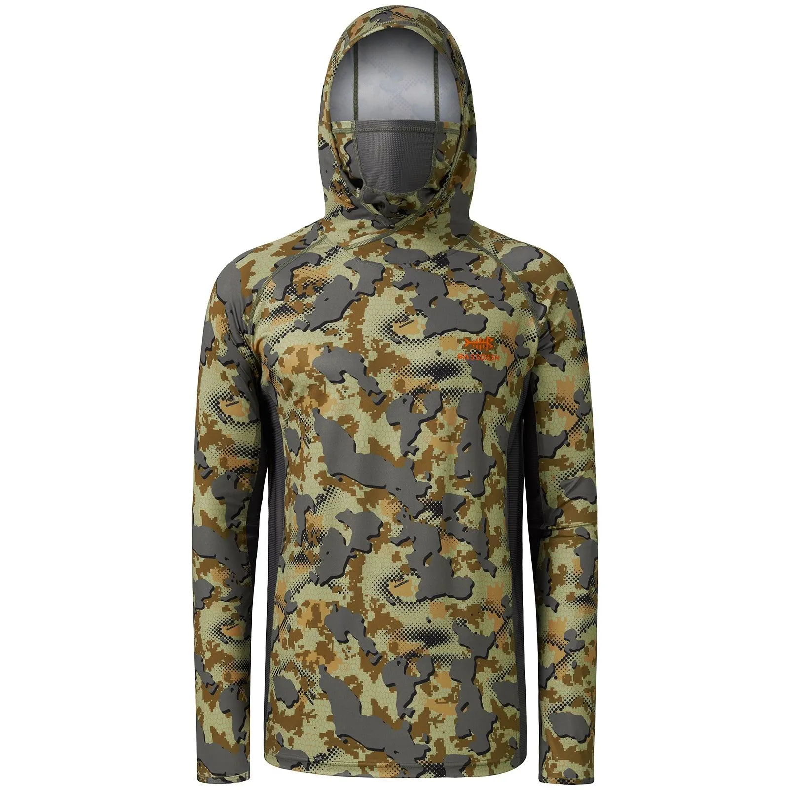 Men's UPF 50  Long Sleeve Hunting Hoodie with Mask FS06M