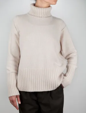 Mid-Weight Roll Neck Cashmere Sweater