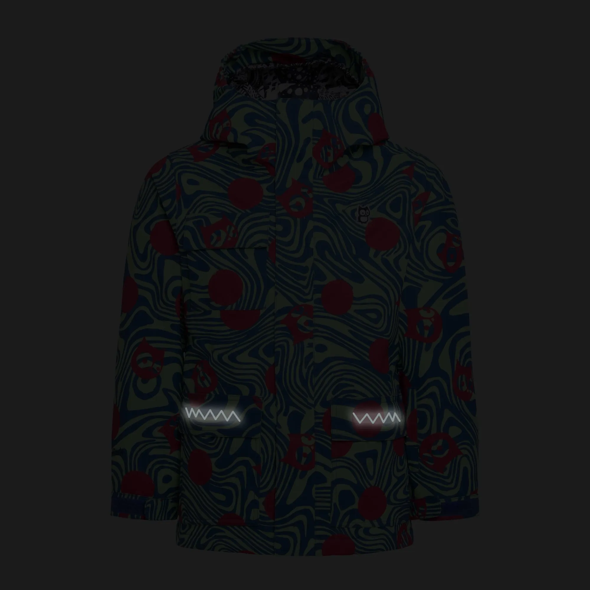 Mission snow jacket "Legna polka"