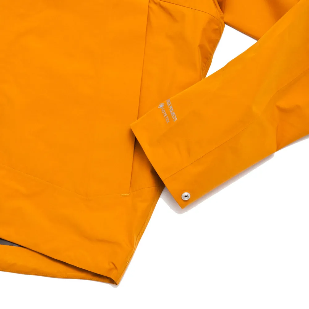 Norse Projects Fyn Shell Gore Tex 2.0 Cadmium Orange