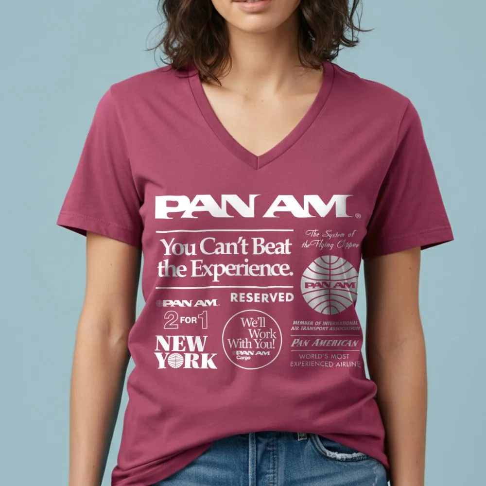 Pan Am Reserved - Women's V-Neck T-Shirt