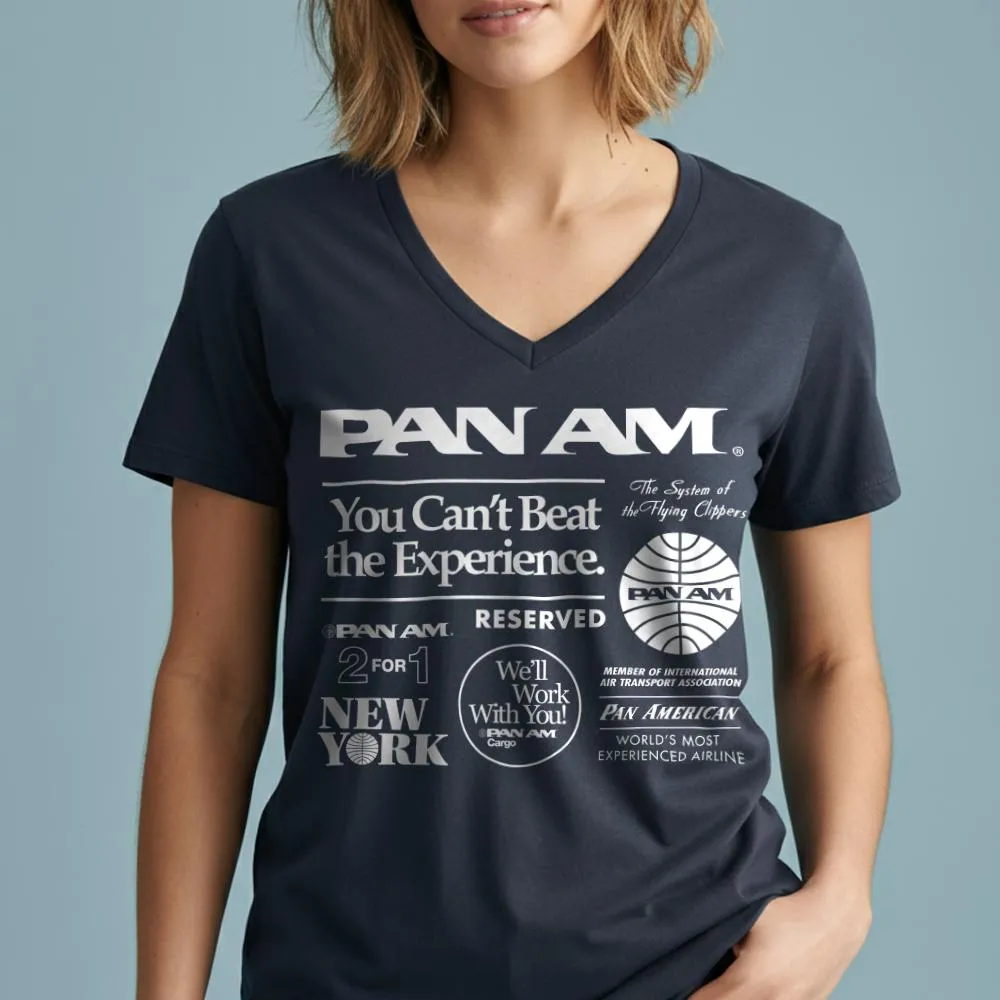 Pan Am Reserved - Women's V-Neck T-Shirt