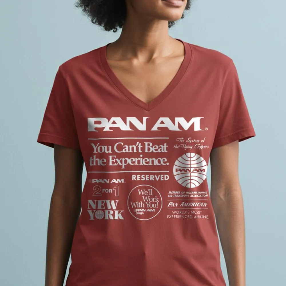 Pan Am Reserved - Women's V-Neck T-Shirt