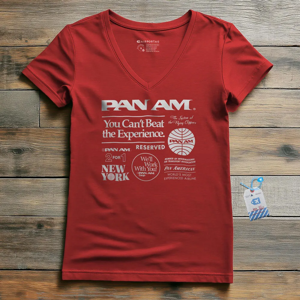 Pan Am Reserved - Women's V-Neck T-Shirt