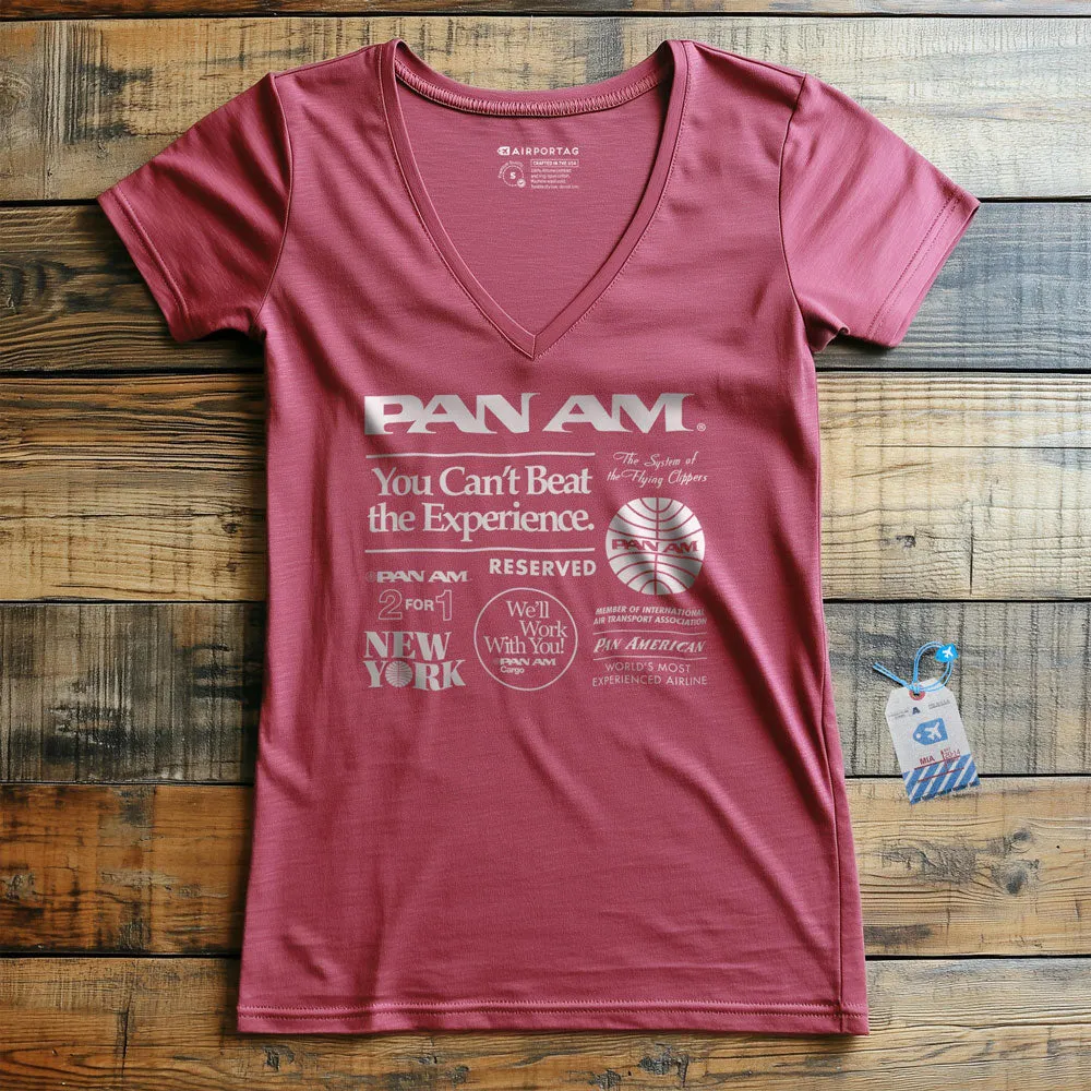 Pan Am Reserved - Women's V-Neck T-Shirt