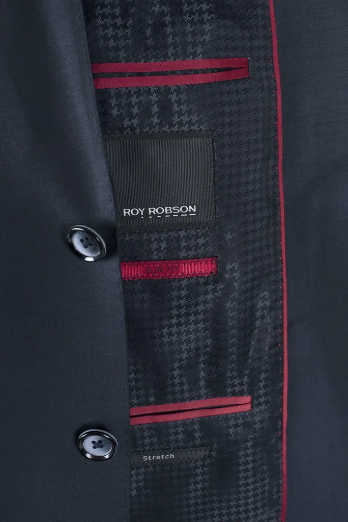 Roy Robson Slim Fit Stretch Suit Jacket - Navy