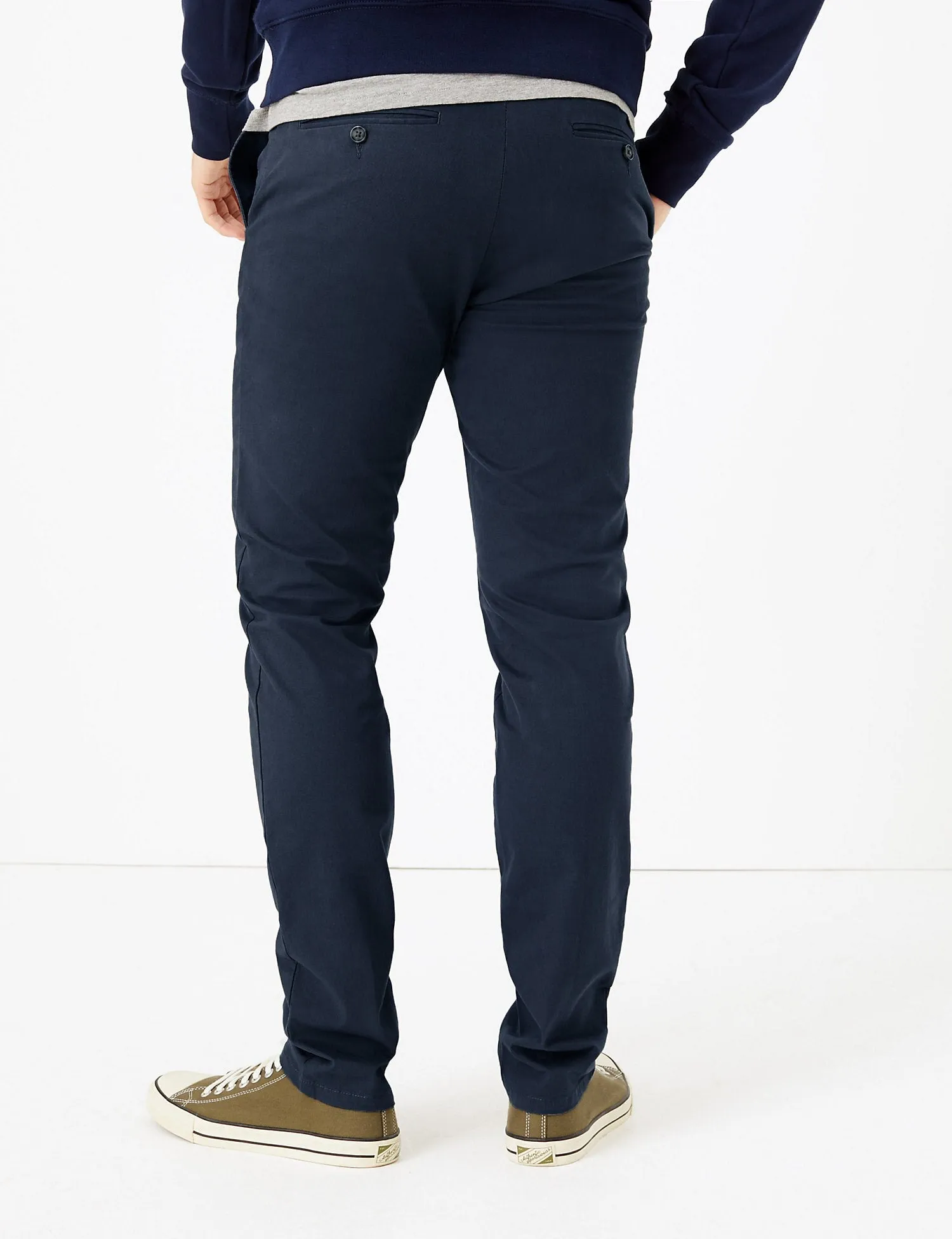 Slim Fit Chinos with Stretch