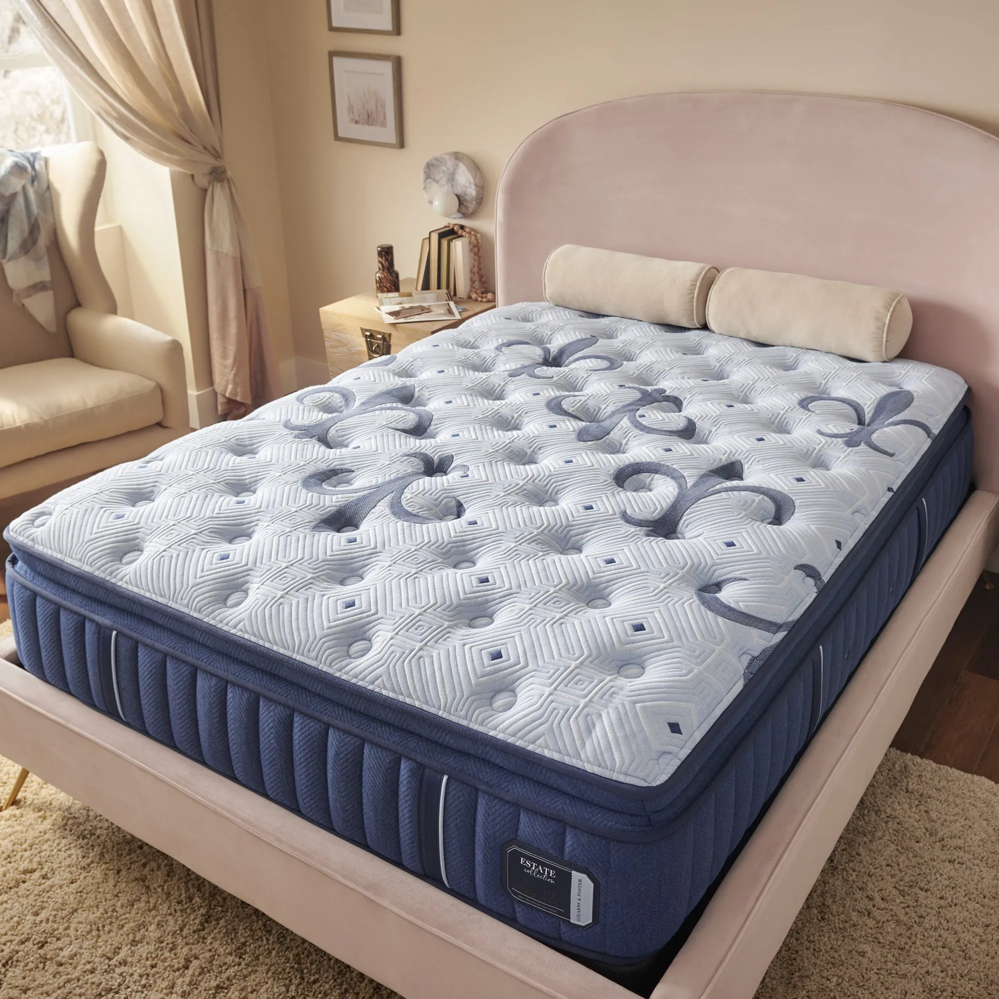 Stearns & Foster Estate Firm Euro Pillow Top King Mattress