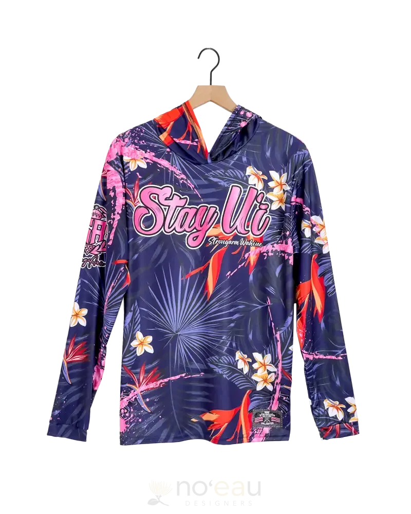 STRONGARM HAWAIIANS - Stay Ui Bird of Paradise Women's Sub Dye Hoodie