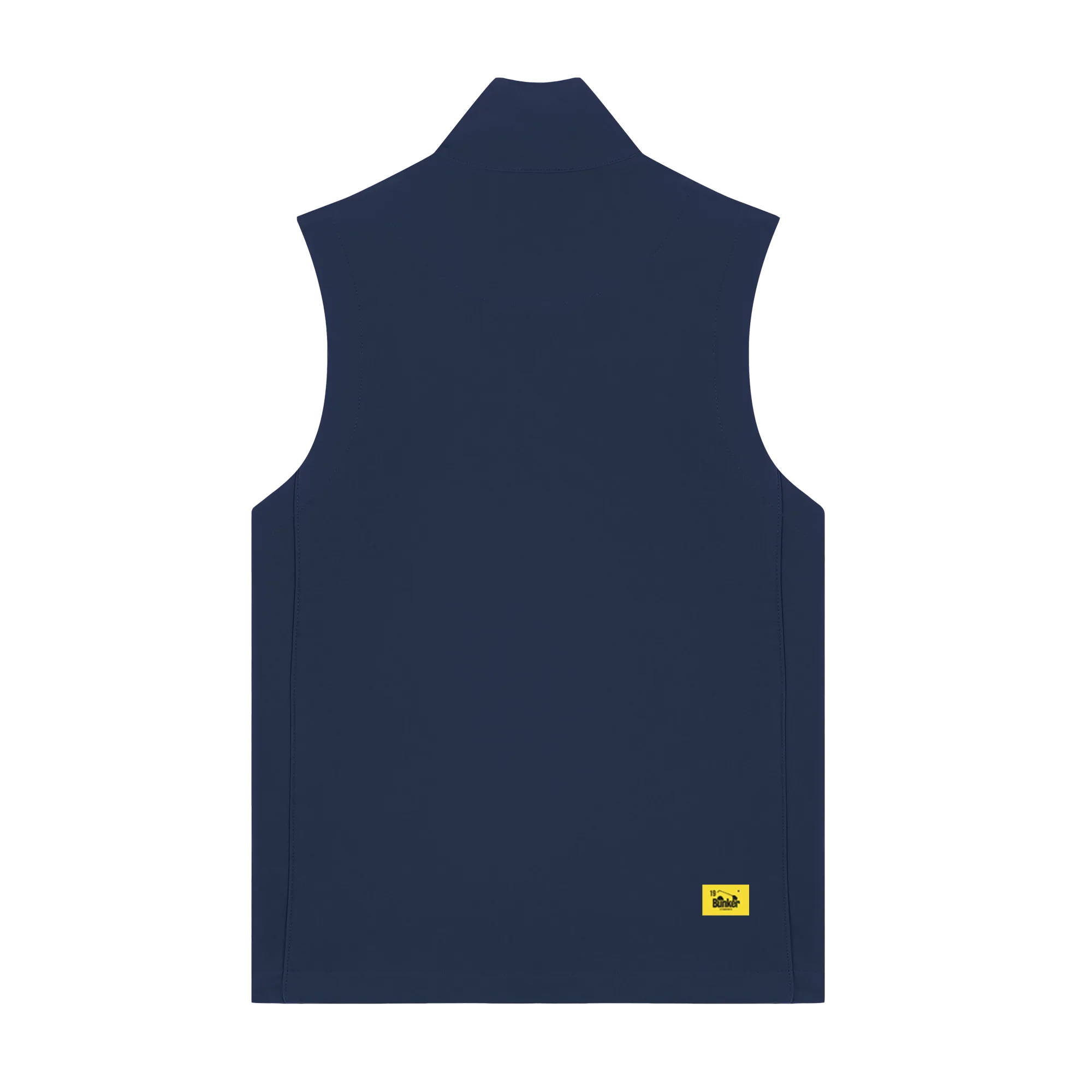 The Hooley Gilet -Bonded Soft Shell - Navy