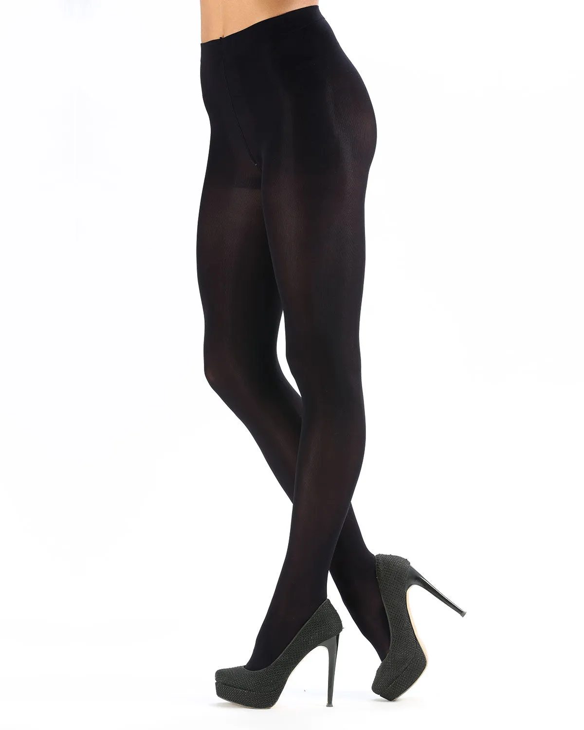 Women's Levante Opaque Double Layer Microfiber Tights