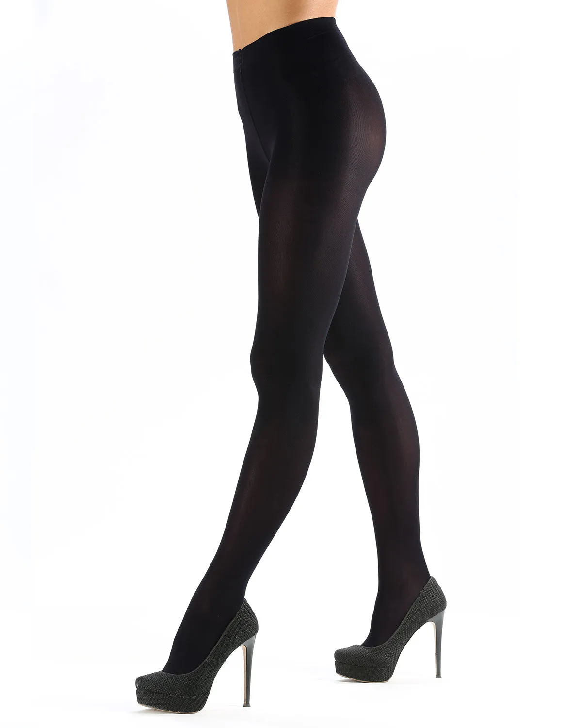 Women's Levante Opaque Double Layer Microfiber Tights