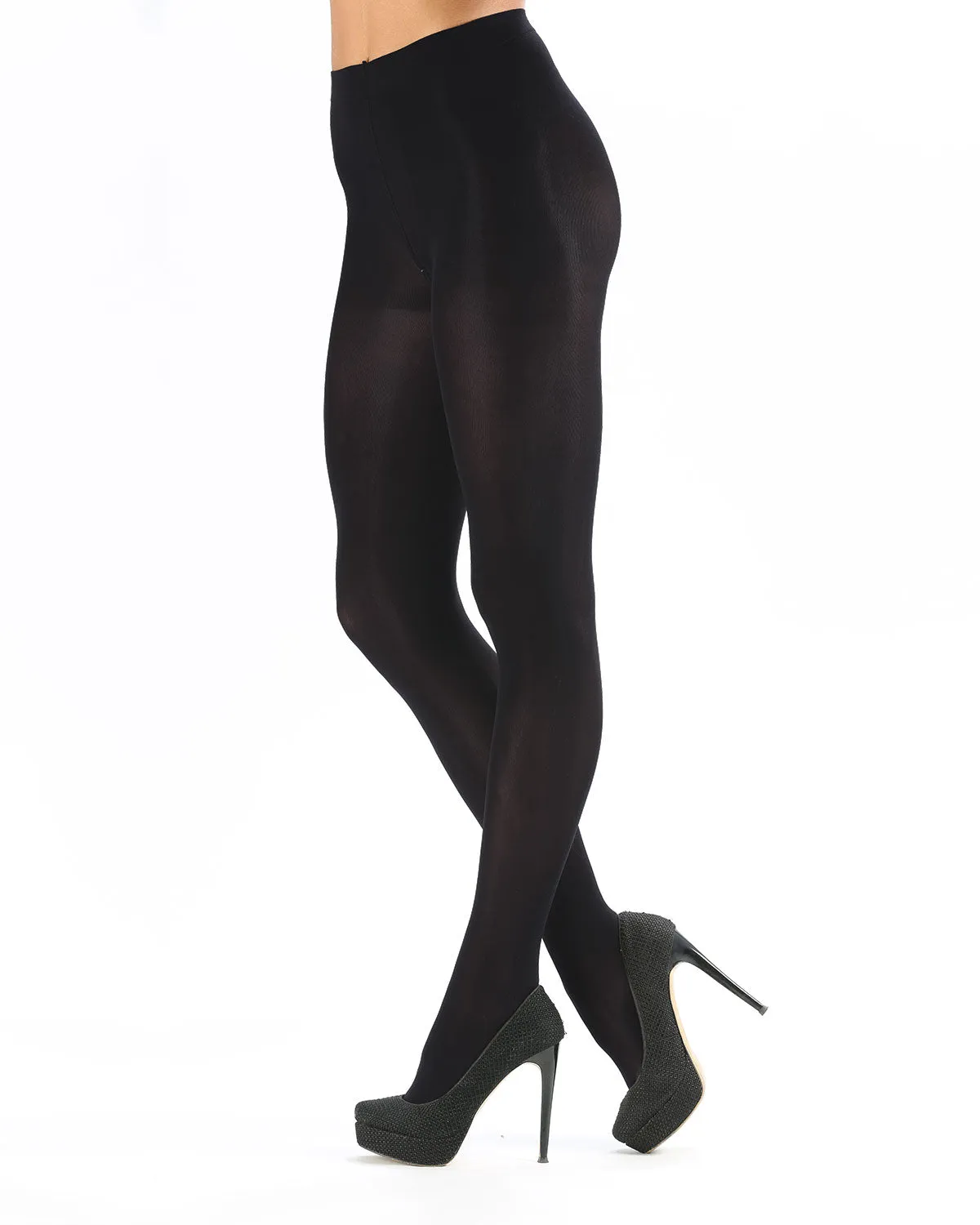 Women's Levante Opaque Double Layer Microfiber Tights